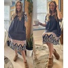 image:imageEkouaer House Dresses for Women with Pockets Short Sleeve NightgownNavy Blue