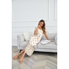 image:imageEkouaer Long Nightgowns for Women Soft House Dress Short Sleeve Night DressApricot