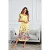 image:imageEkouaer Long Nightgowns for Women Soft House Dress Short Sleeve Night DressYellow Flower
