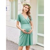 image:imageEkouaer Nursing Nightgown Labor and Delivery Gown Dress Maternity PajamasGreen