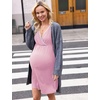 image:imageEkouaer Nursing Nightgown Labor and Delivery Gown Dress Maternity PajamasMisty Rose
