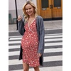 image:imageEkouaer Nursing Nightgown Labor and Delivery Gown Dress Maternity PajamasRed Floral