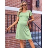 image:imageMaternity Summer Dress Breastfeeding Nursing Friendly Pregnancy DressesGreen Floral