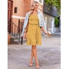 image:imageMaternity Summer Dress Breastfeeding Nursing Friendly Pregnancy DressesYellow Floral