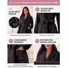image:imageEkouaer Soft Robes for Women FluffyWarm Fleece RobeCozy Plush BathrobeBlack