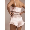 image:imageEkouaer Womens Satin Pajamas Sets Silk Cami Lingerie Pjs SleepwearChampagne