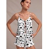 image:imageEkouaer Womens Satin Pajamas Sets Silk Cami Lingerie Pjs SleepwearCow