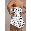 image:imageEkouaer Womens Satin Pajamas Sets Silk Cami Lingerie Pjs SleepwearCow