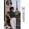 image:imageEkouaer Womens Turtleneck Sweater Long Sleeve 2026 Fall Winter Knitted TopArmy Green