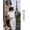 image:imageEkouaer Womens Turtleneck Sweater Long Sleeve 2026 Fall Winter Knitted TopCream White
