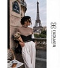 image:imageEkouaer Womens Turtleneck Sweater Long Sleeve 2026 Fall Winter Knitted TopKhaki  Black