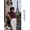 image:imageEkouaer Womens Turtleneck Sweater Long Sleeve 2026 Fall Winter Knitted TopWine Red